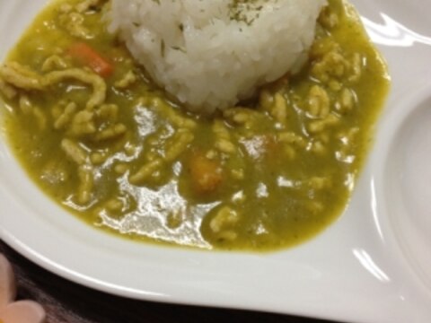 離乳食☆グリーンカレー風